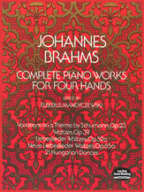 Complete Piano Works for Four Hands piano sheet music cover
